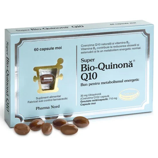 Bio-Quinona Q10, 30 Mg, Pharma Nord, 60 Capsule