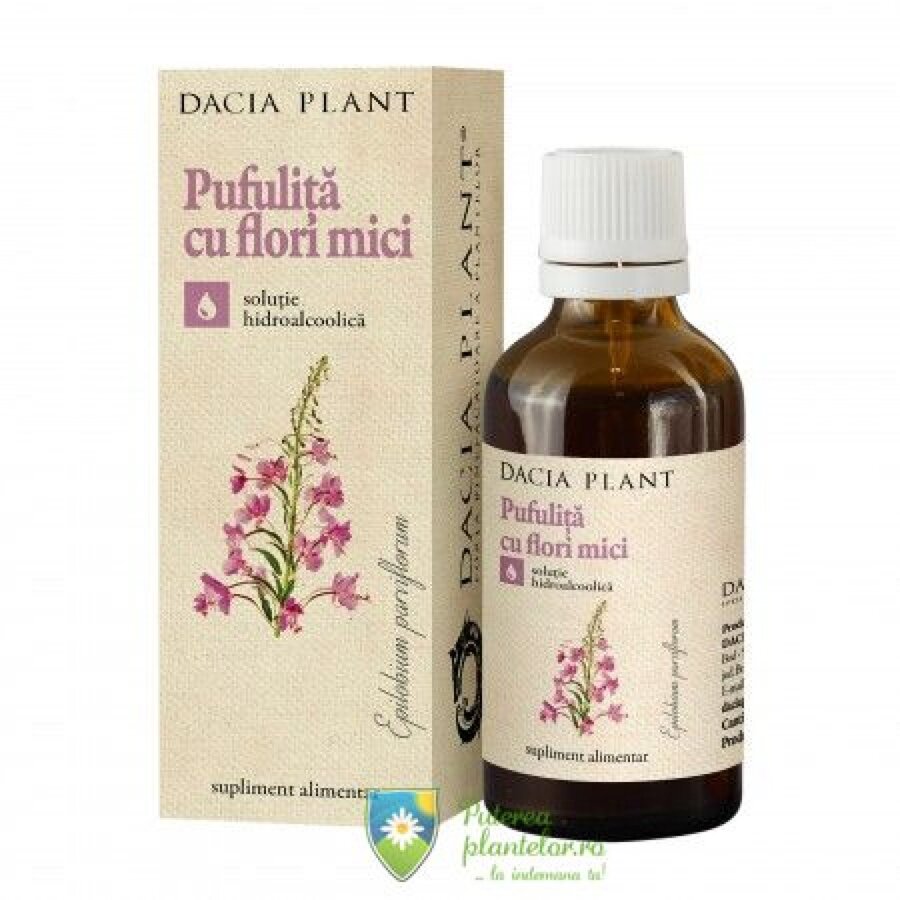 Tinctura de Pufulita cu flori mici 50 ml