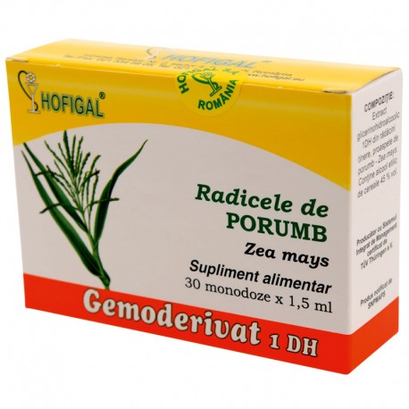 Radicele de porumb - Gemoderivat 1,5ML*30MDZ Hofigal