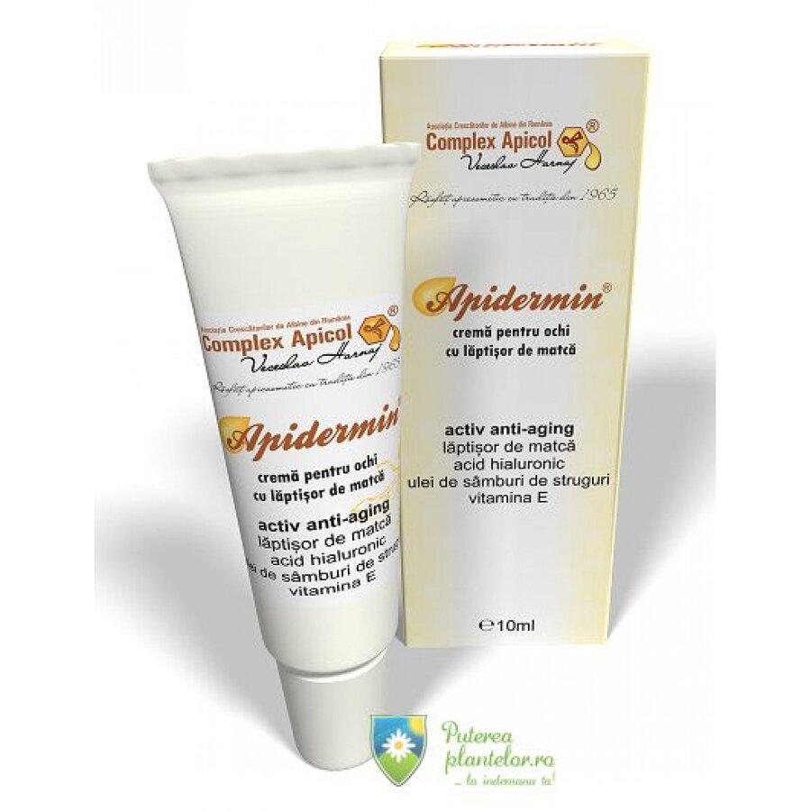Apidermin crema pentru ochi anti-aging 10 ml