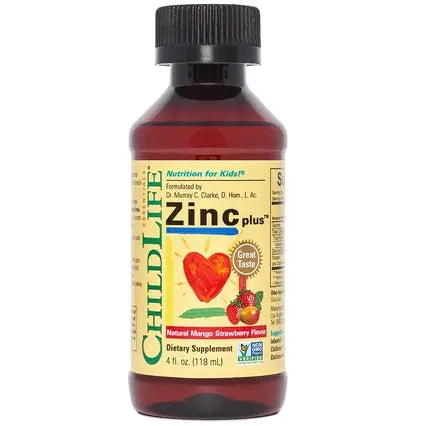 Zinc Plus Childlife Essentials, 118 ml, Secom