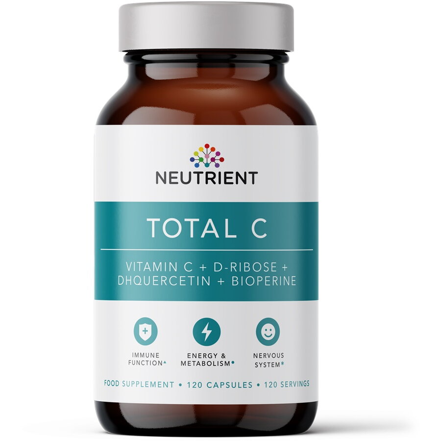 Total C Formulă avansată cu 5 tipuri de vitamina C (120 capsule), Neutrient