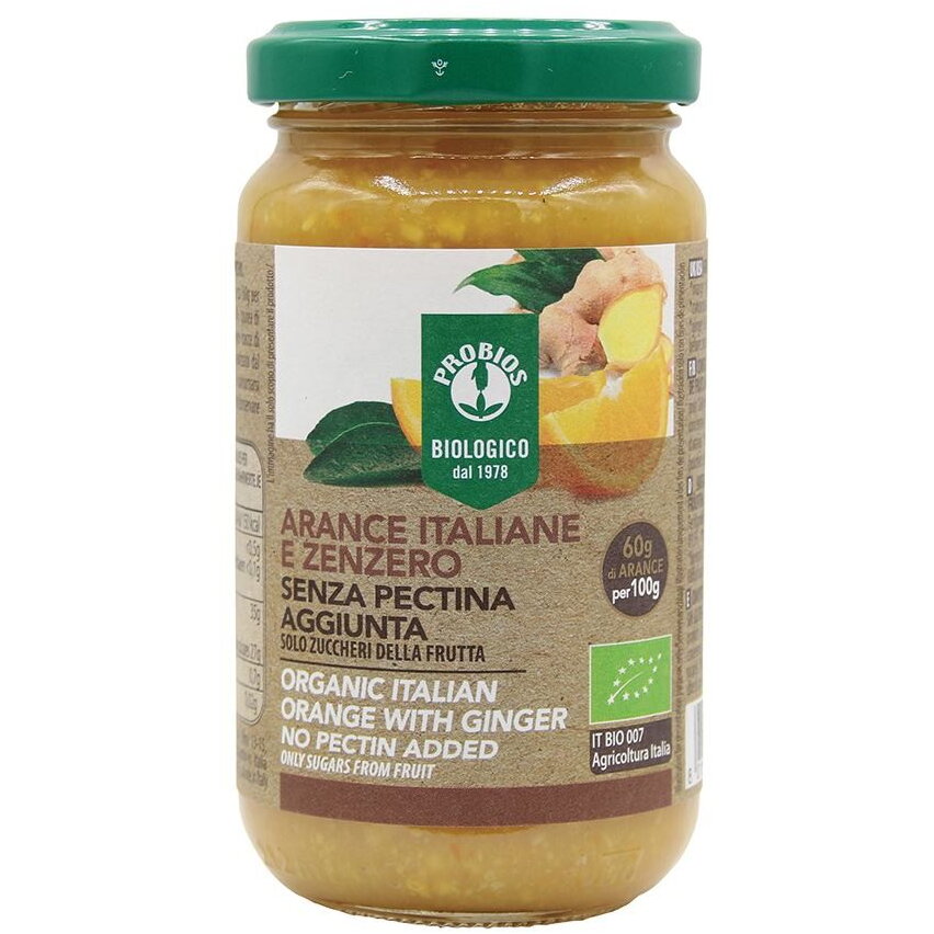 Gem de portocale si ghimbir fara zahar, fara pectina 220g