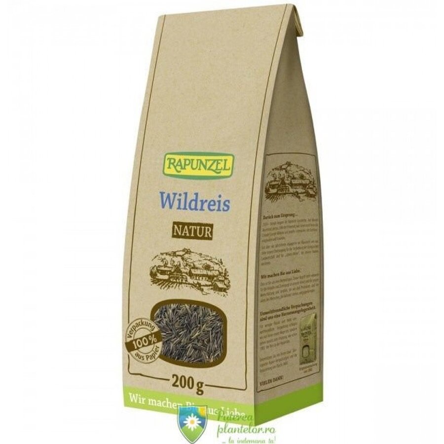 Orez salbatic Bio natur 200 gr