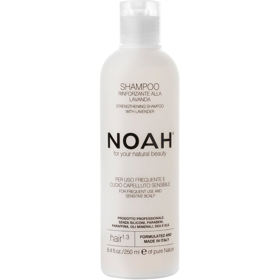 Sampon natural fortifiant cu lavanda pentru uz frecvent si scalp sensibil (1.3), Noah, 250 ml