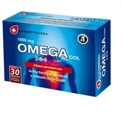 Omega col 3-6-9, 30 capsule, Sprint Pharma