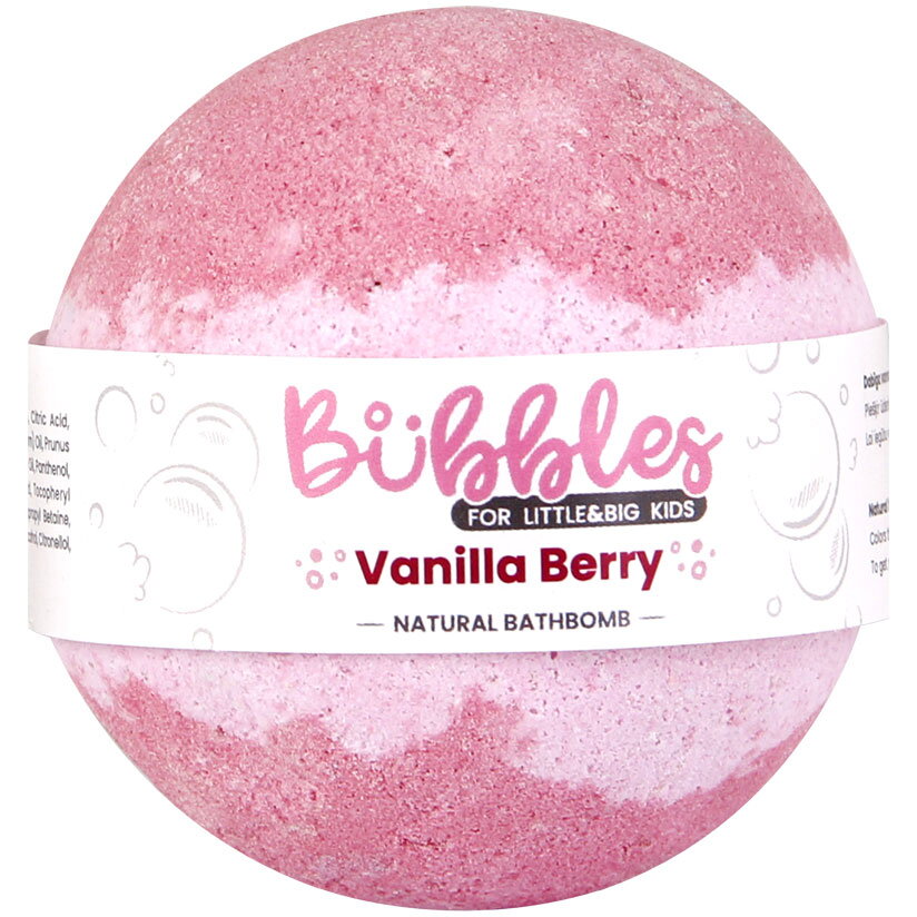 Bila de baie pentru copii, cu vanilie si capsuni, Vanilla Berry, Bubbles, 115g