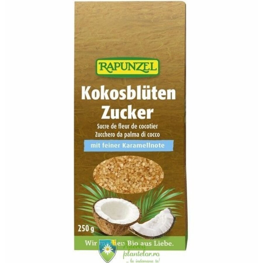 Zahar din flori de nuca de cocos bio 250 gr