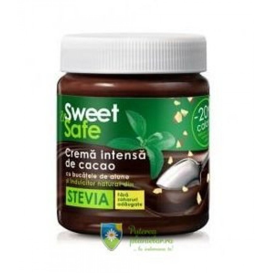 Crema Intensa de Cacao cu Alune Sweet & Safe 220 gr