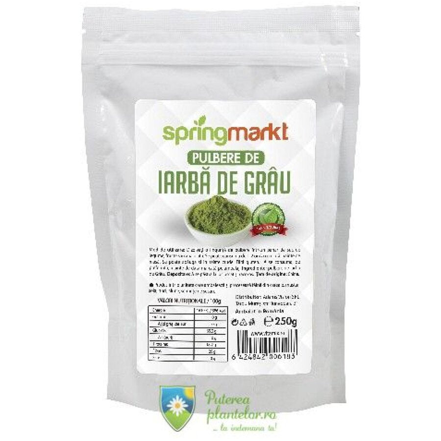 Iarba de grau Pulbere Springmarkt 250 gr