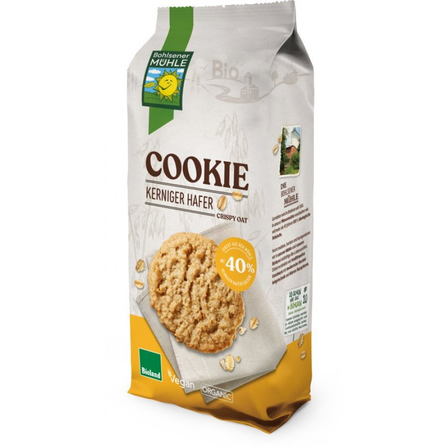 Cookies din ovaz Bio, 175g, Bohlsener Muhle Expira: 31.07.2025