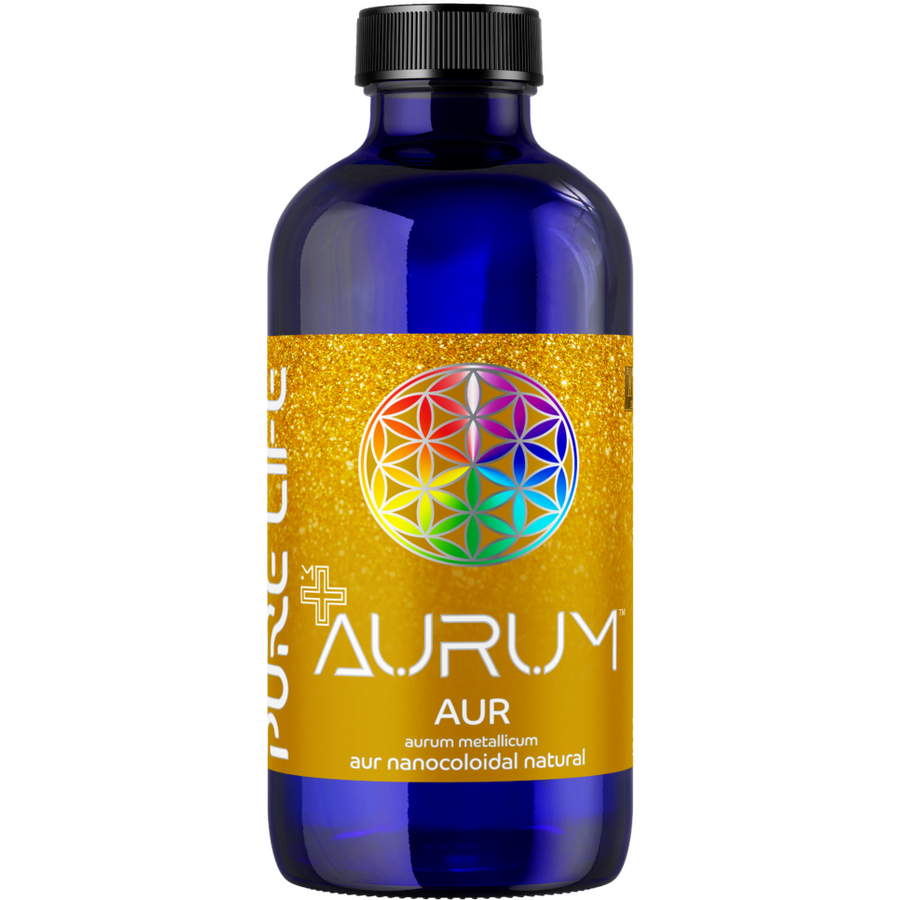 Aur Coloidal AURUM 21ppm 240ml PURE LIFE