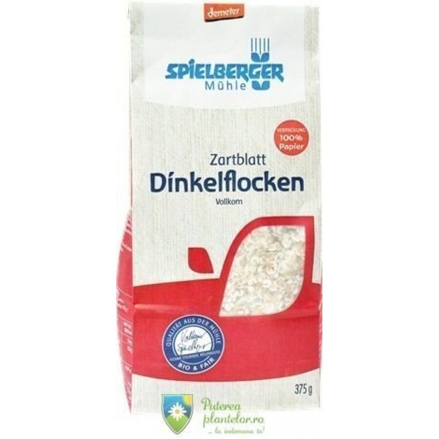 Fulgi de spelta integrali Demeter Bio 375 gr