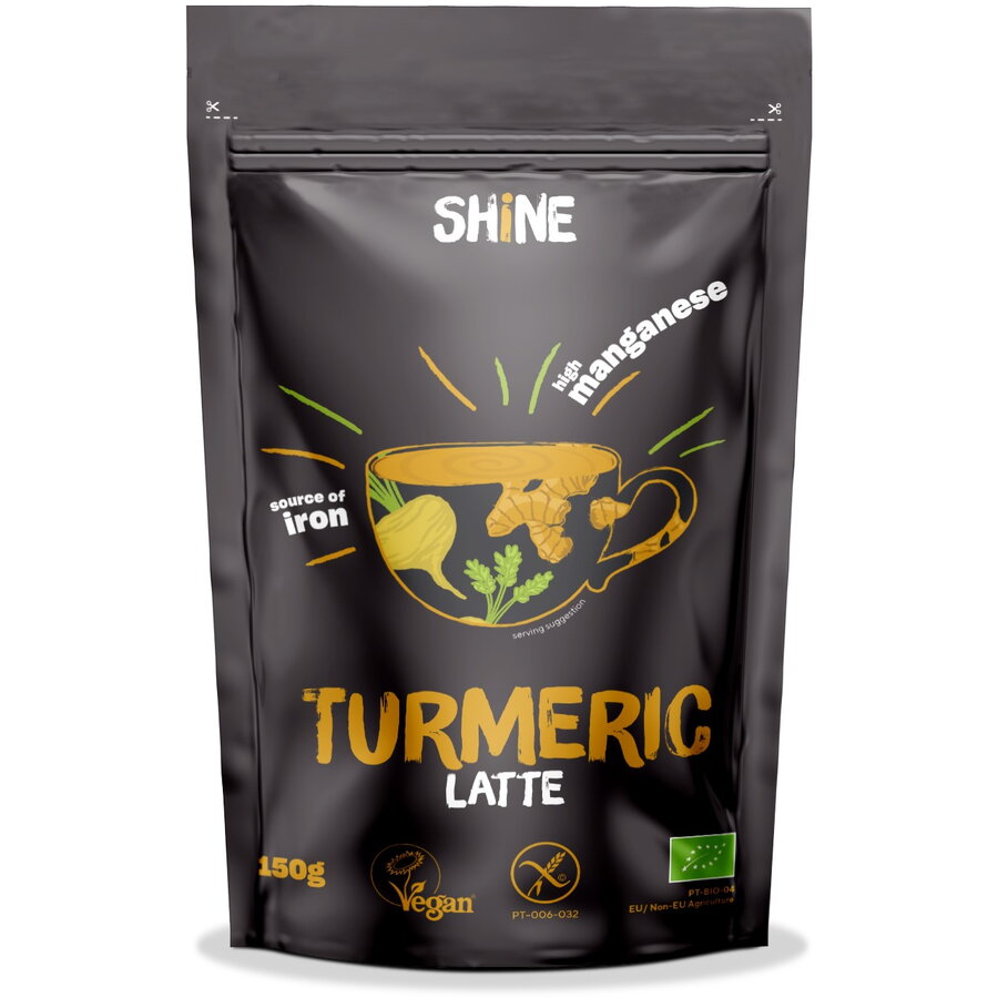 Bautura energezinta BIO Turmeric Latte Shine Drinks