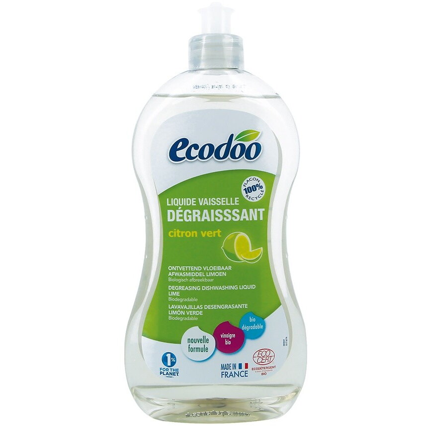 Detergent bio vase ultradegresant cu otet si limeta 500ml