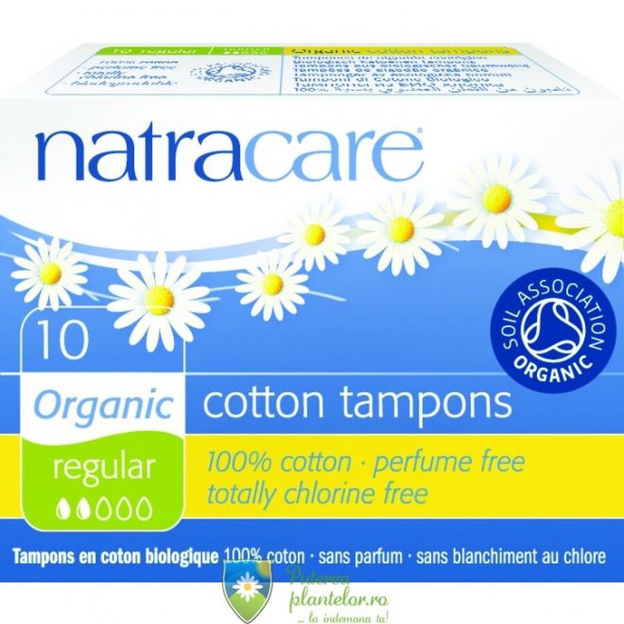 Tampoane bio Normale 2 picaturi 10 buc