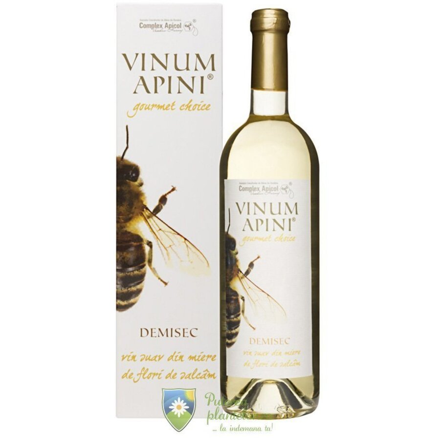 Vin Demisec din Miere de Salcam Vinum Apini 750 ml
