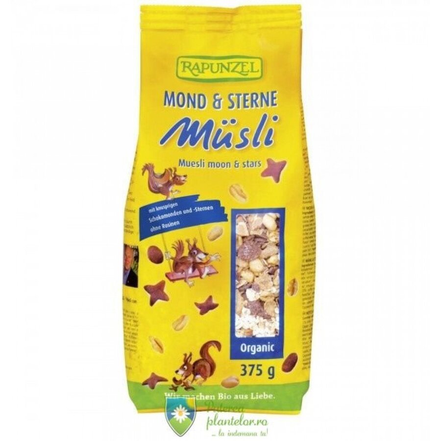 Musli bio in forma de luna si stele 375 gr