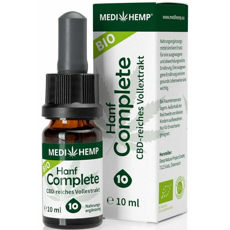 Hemp Complete 10% CBD bio, 10ml Medihemp