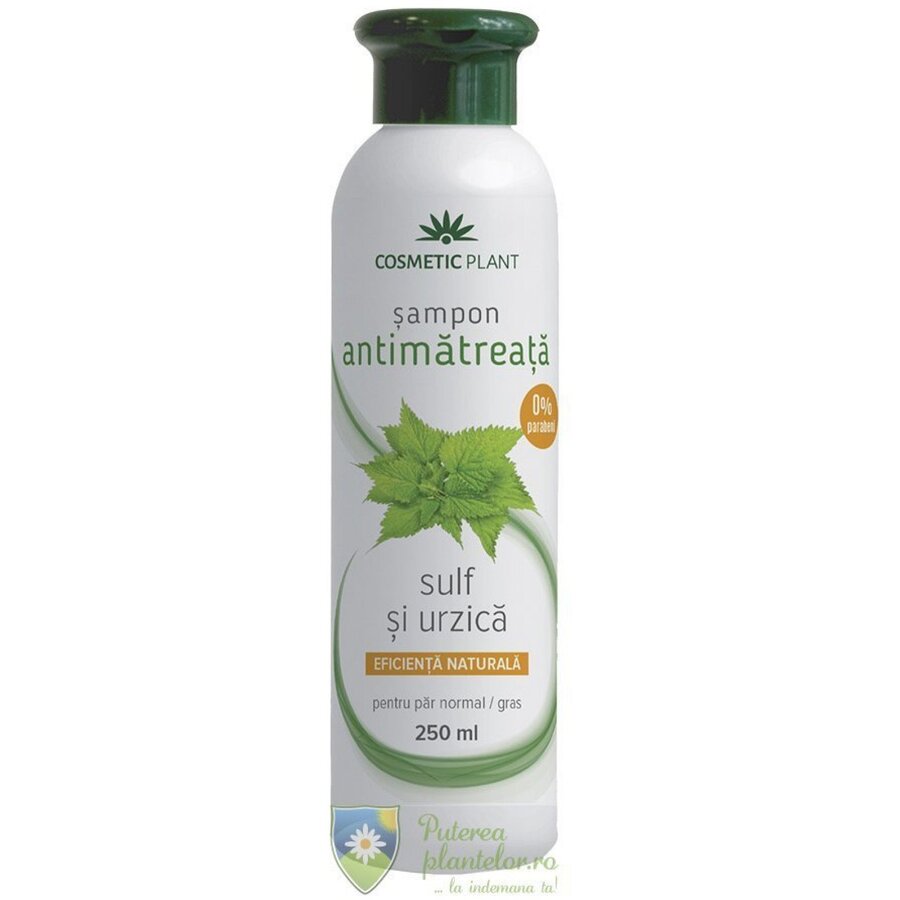 Sampon antimatreata cu sulf si urzica 250 ml