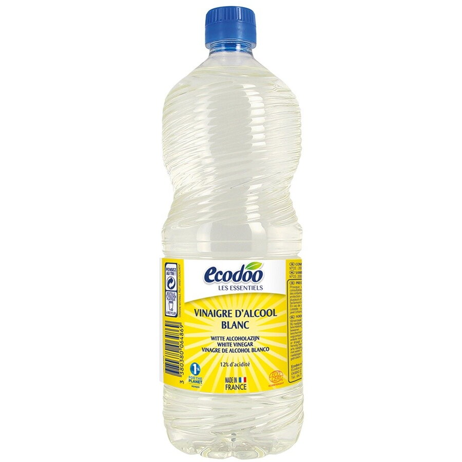 Otet din alcool alb pentru menaj 1L Ecodoo