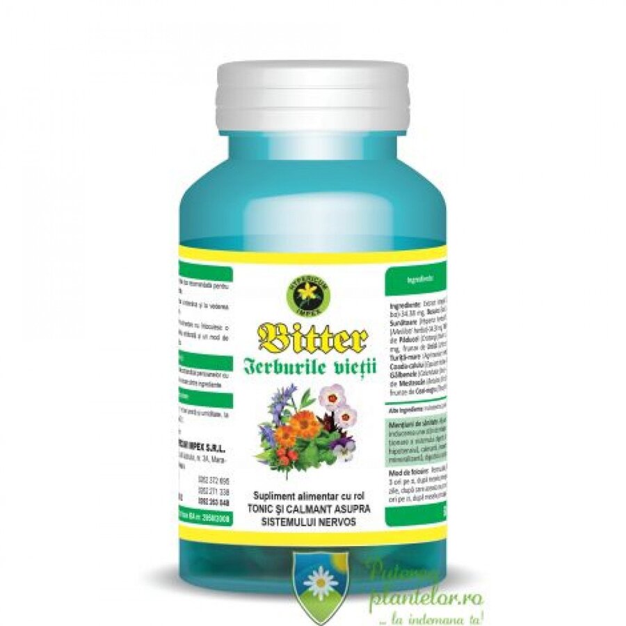 Bitter ierburile vietii 60 capsule