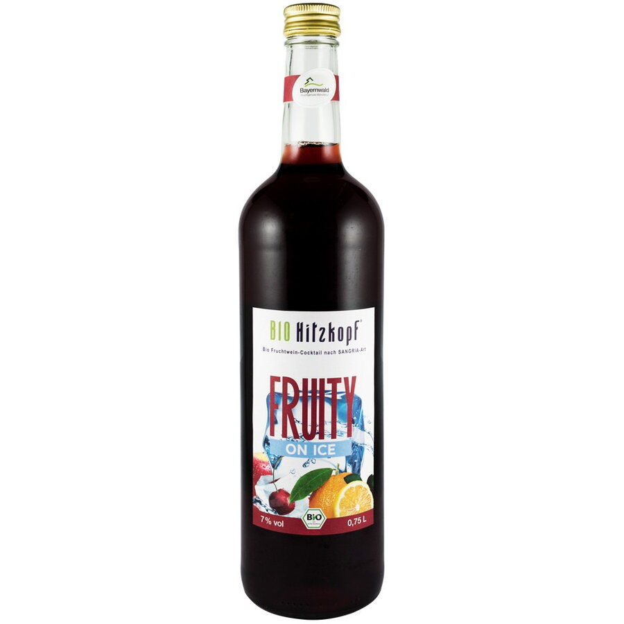COCKTAIL BIO DIN VINURI DE FRUCTE SANGRIA, 0,75L HITZKOPF