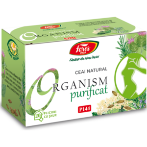 Organism purificat (detoxifiant), ceai la plic P144