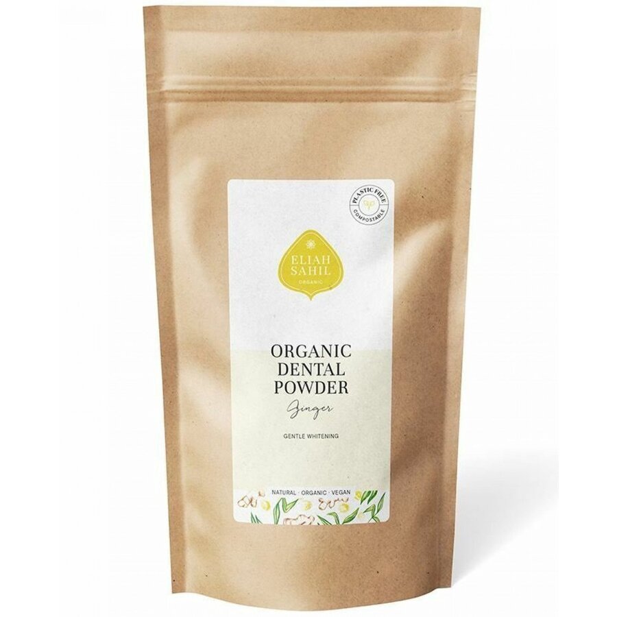 Pudra Cu Ghimbir Pentru Curatarea Si Albirea Dintilor Bio refill 200g