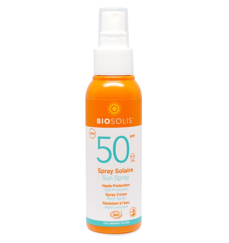 Spray de soare cu protectie solara, SPF 50, 100 ml Biosolis