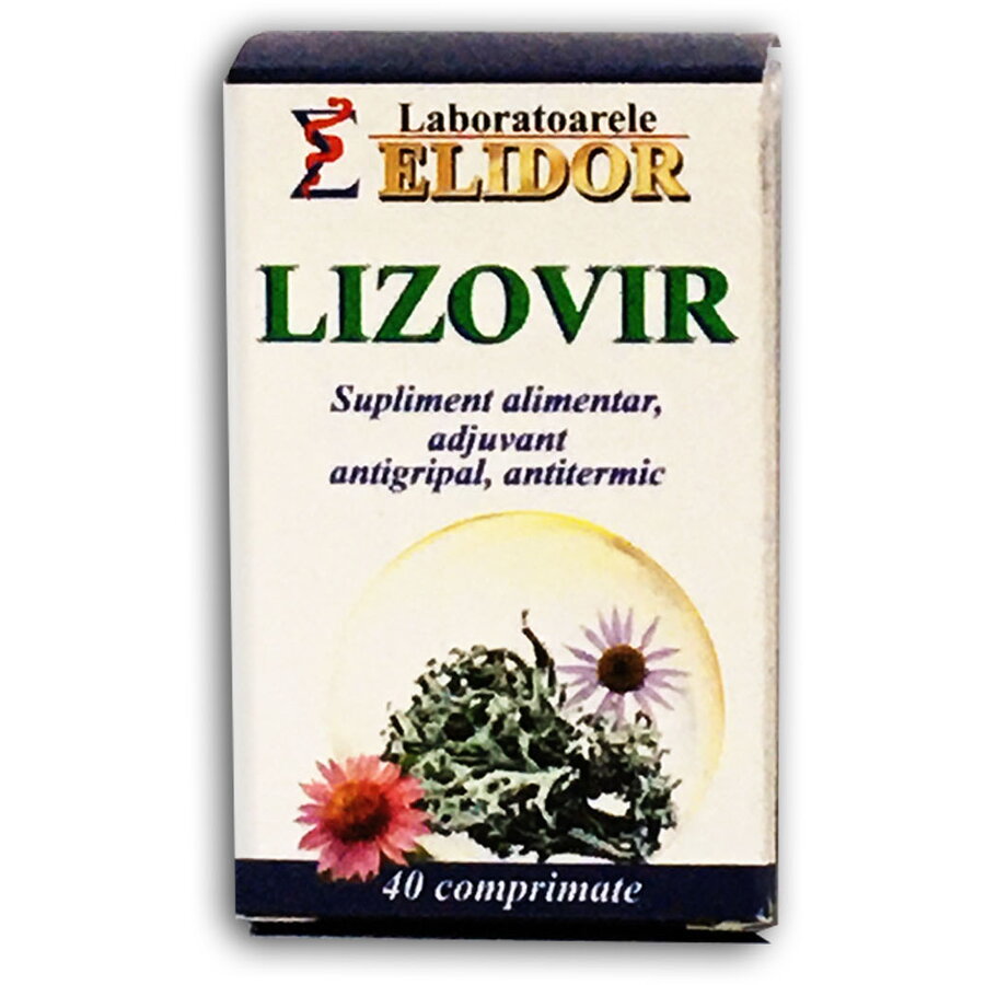 Lizovir 40 cpr, Elidor