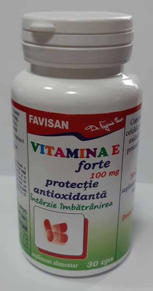 VITAMINA E FORTE 100mg 30cps