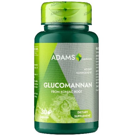 Glucomannan 450mg 30cps, Adams