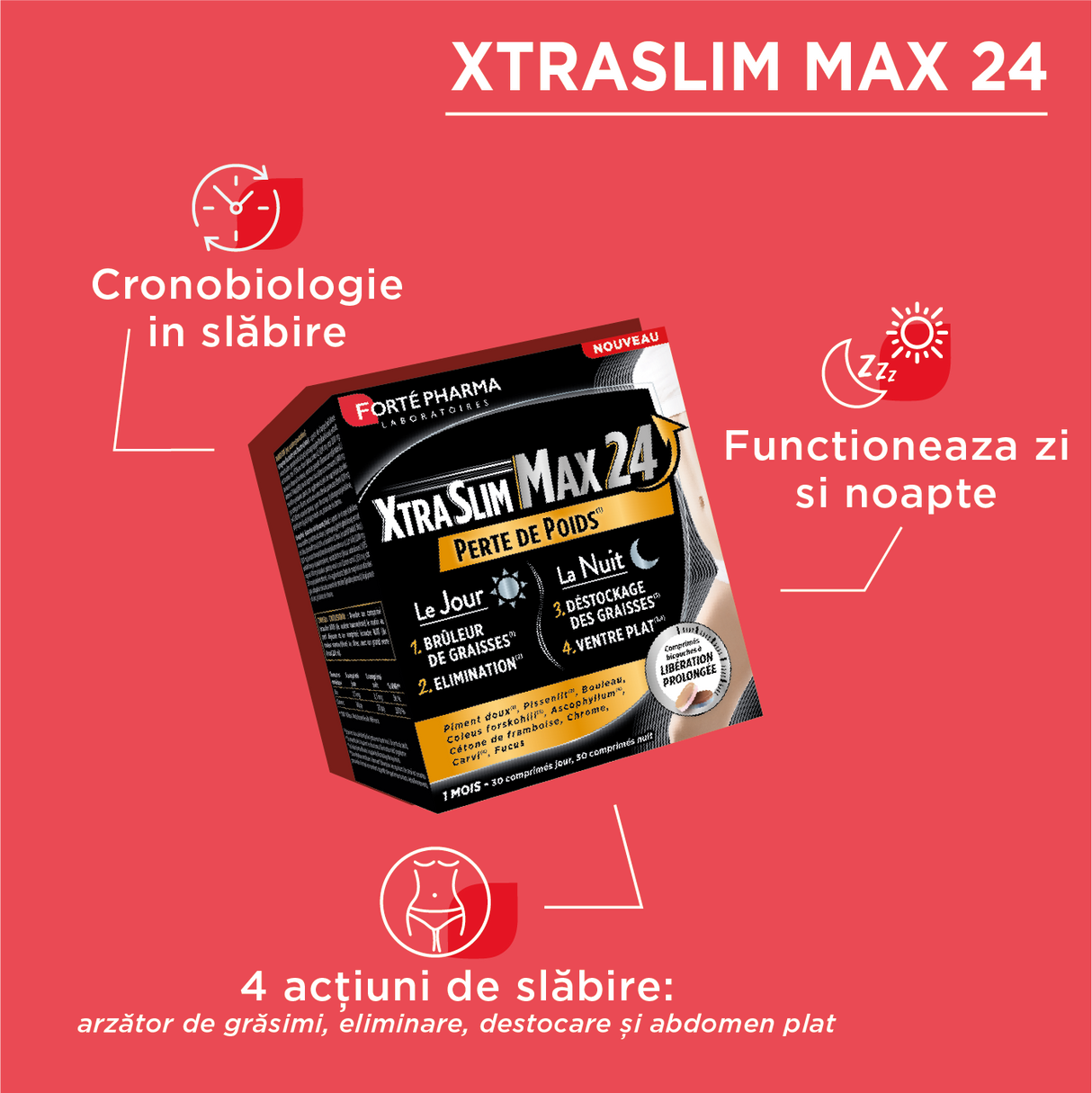 Xtraslim Max 24, Forte Pharma