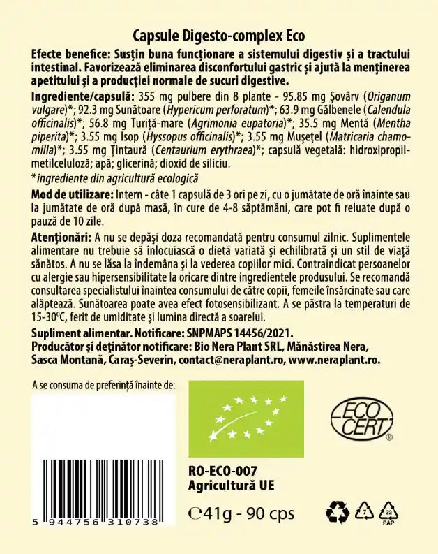 Capsule Digesto-Complex ECO 90cps