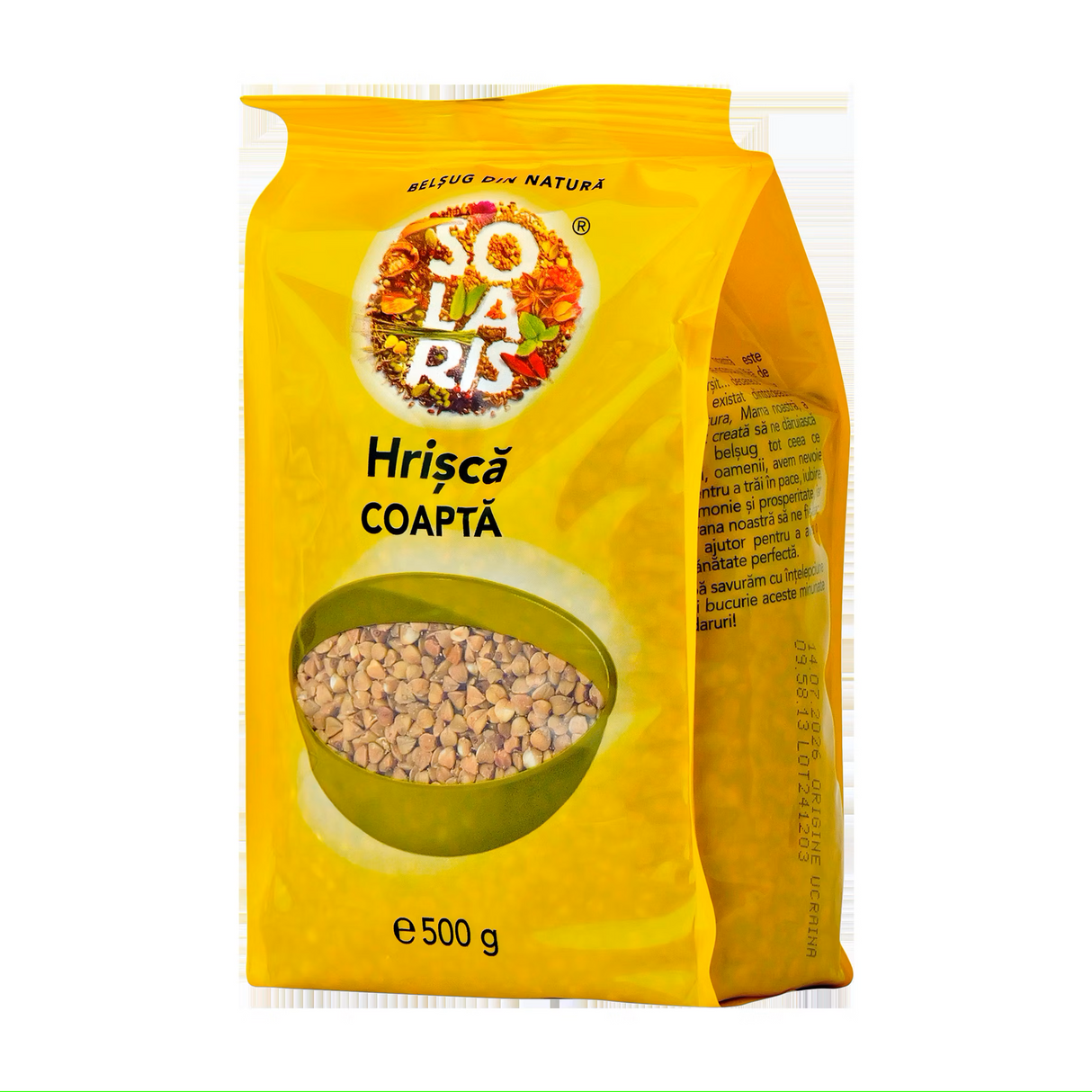 Hrisca boabe coapte 500g Solaris