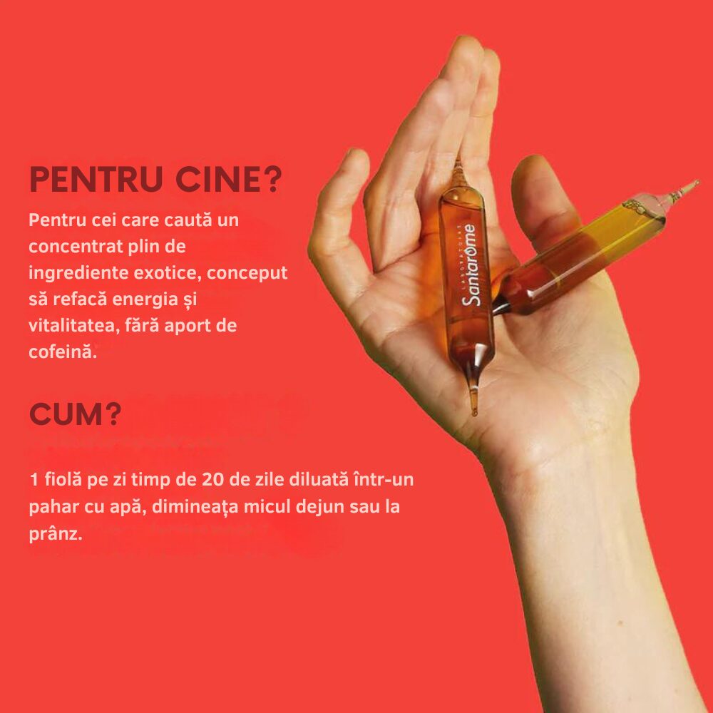 Moringa Maca Bio x 20 fiole Santarome