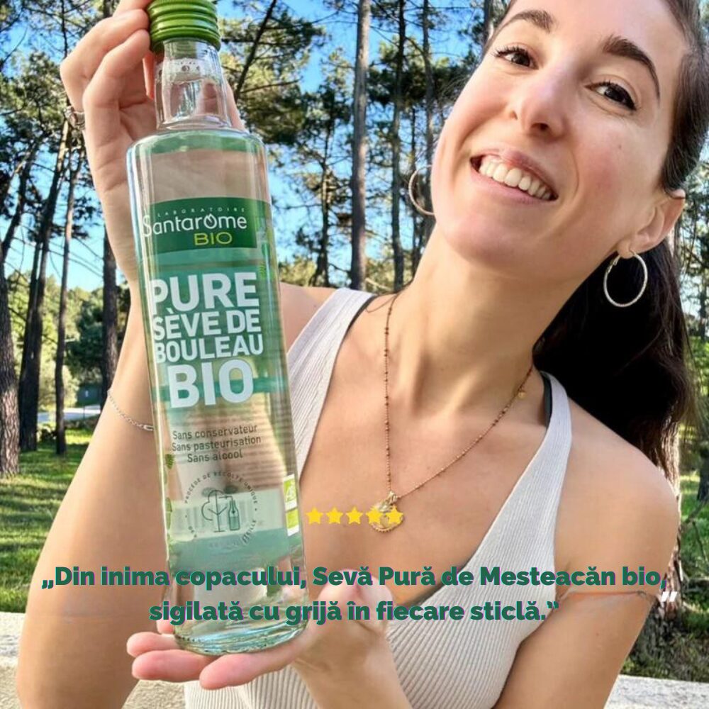 Sevă de Mesteacăn Pură BIO x 500ml Santarome