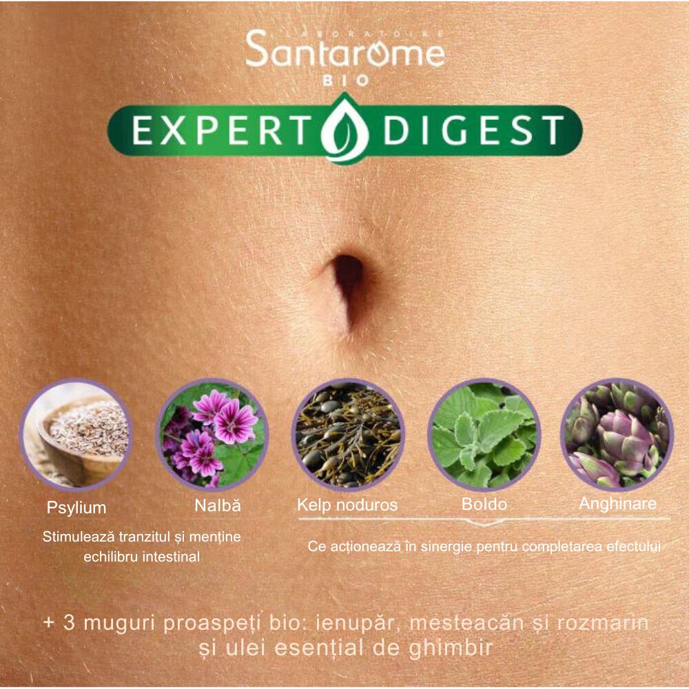 Tranzit Flash Bio 15 comprimate Santarome Bio