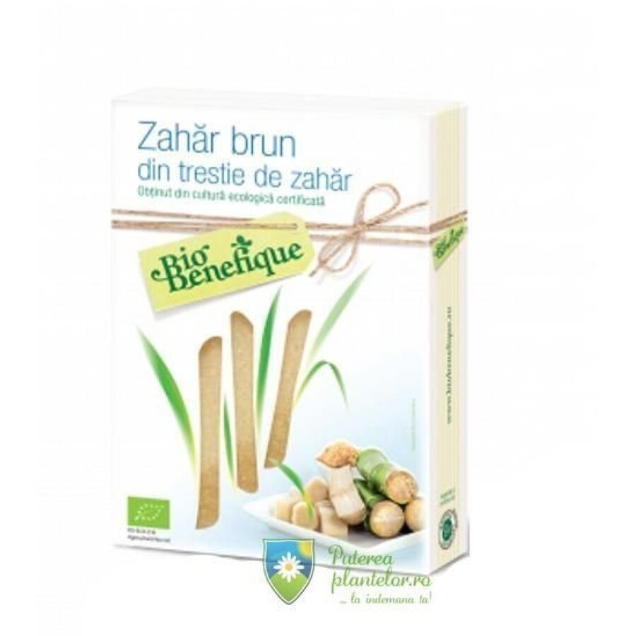 Zahar brun din trestie de zahar Bio 400 gr