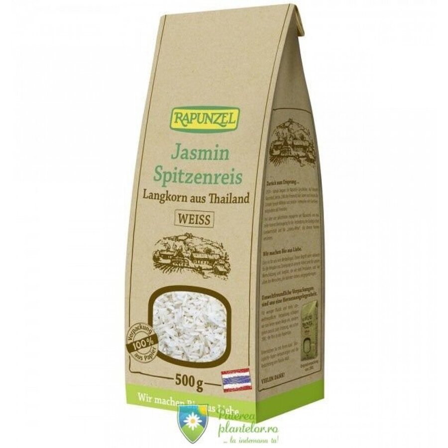 Orez Jasmin alb cu bob lung 500 gr