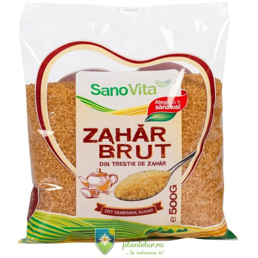 Zahar brut din trestie 500 gr