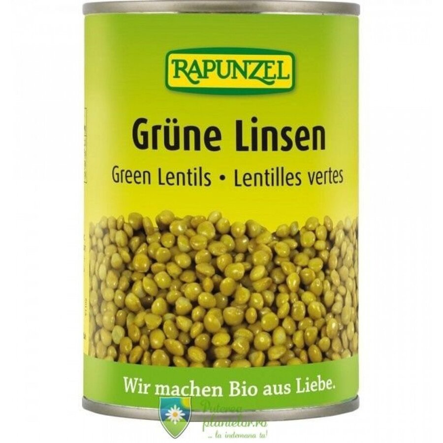 Linte verde bio la doza 400 gr