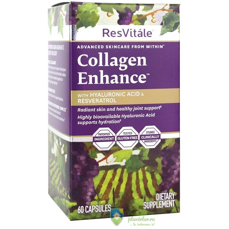 Resvitale crestere colagen 60 capsule