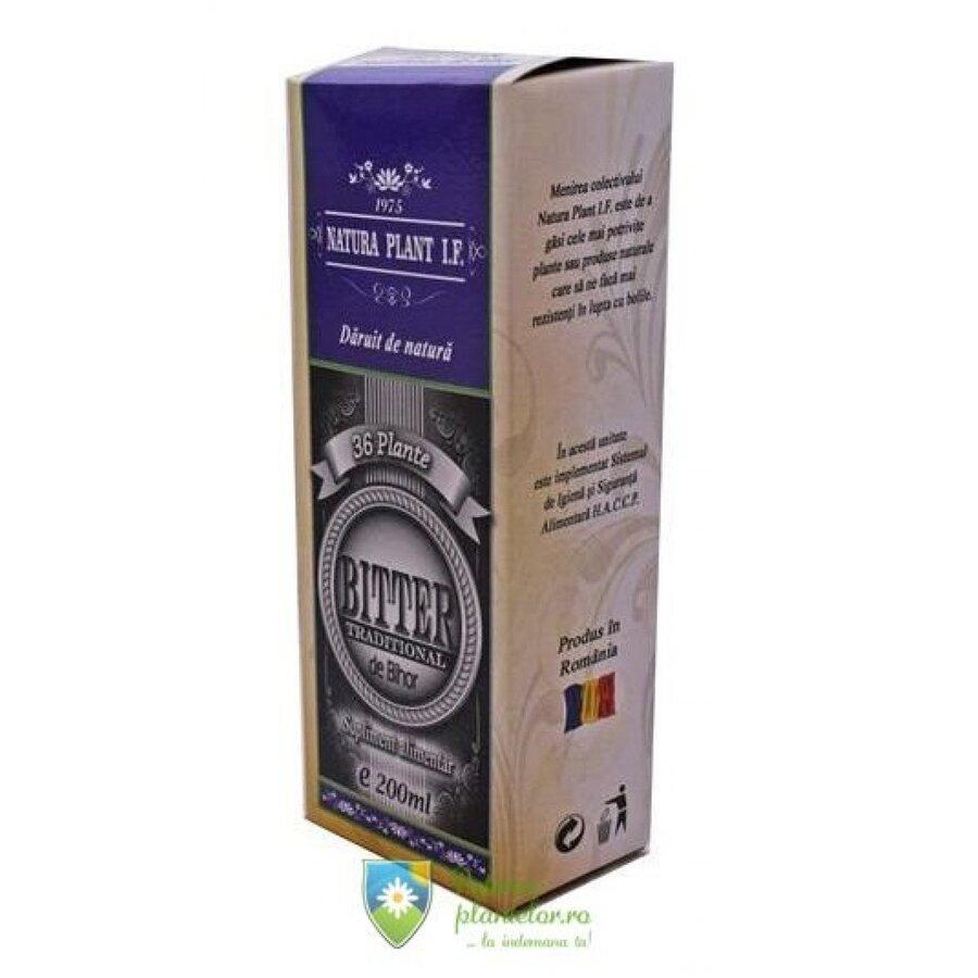 Bitter Traditional de Bihor 36 plante 200 ml