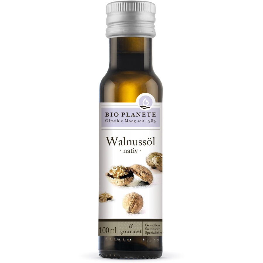 Ulei din samburi de nuca nativ bio 100ml Bio Planete