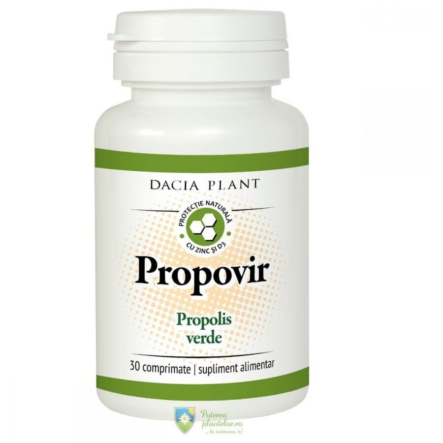Propovir cu propolis verde 30 comprimate