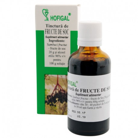 Tinctura Fructe de Soc 50ML Hofigal