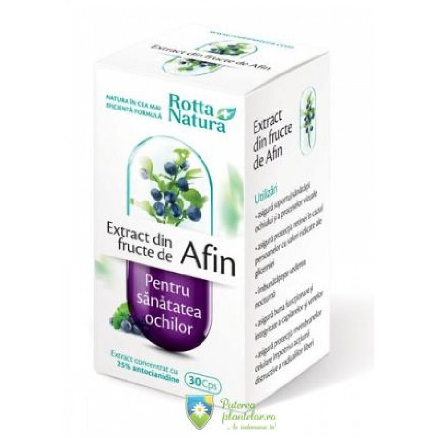Afin Extract de fructe 30 capsule