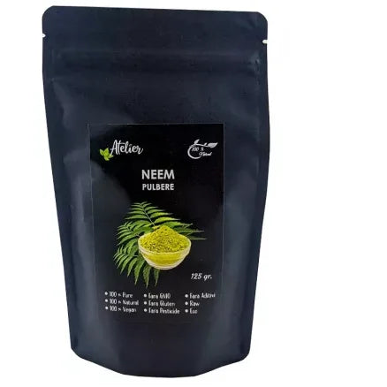 Neem pulbere, 125g, Sanoviva Farma